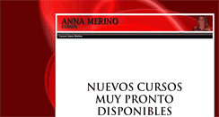 Desktop Screenshot of cursos.anamerino.com
