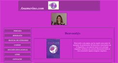 Desktop Screenshot of anamerino.com